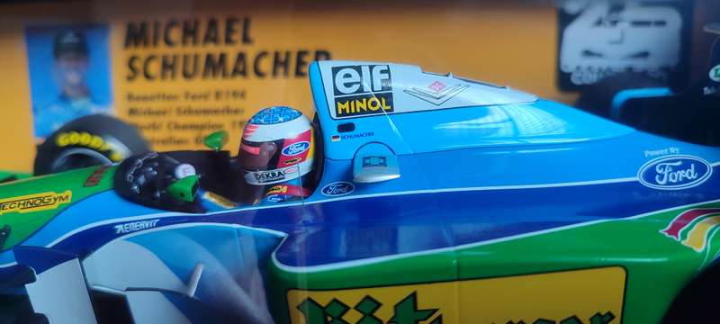 1/18 Minichamps Benetton Ford B194 Michael Schumacher 1994 Australian GP World Champion