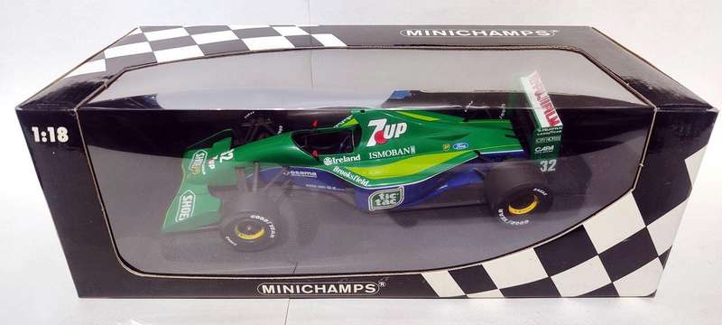 **RARE/BOXED** 1/18 Minichamps F1 Jordan Ford 191 Belgian GP 1991 #32 M. Schumacher (100910032)