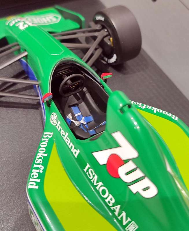 **RARE/BOXED** 1/18 Minichamps F1 Jordan Ford 191 Belgian GP 1991 #32 M. Schumacher (100910032)
