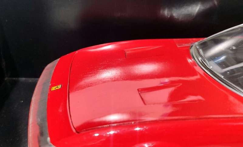 **PRE-LOVED/BOXED** 1/18 Vintage Solido Ferrari 365 GTS (Daytona style) Red (8017)