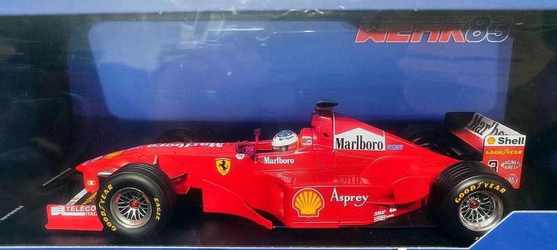 **NEW/BOXED** 1/18 WERK83 Ferrari F300 F1 Schumacher Winner Montreal 1998 (W18033001)