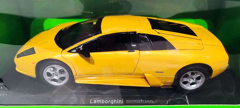 *NEW* 1/18 Welly NEX Lamborghini Murcielago 2003 Yellow (12517W)