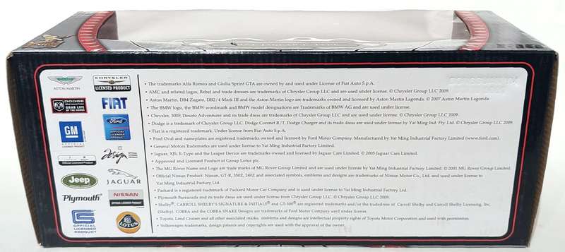 **New/Boxed** 1/18 Yat Ming Road Signature 1971 Jaguar E-Type - Red (92608)