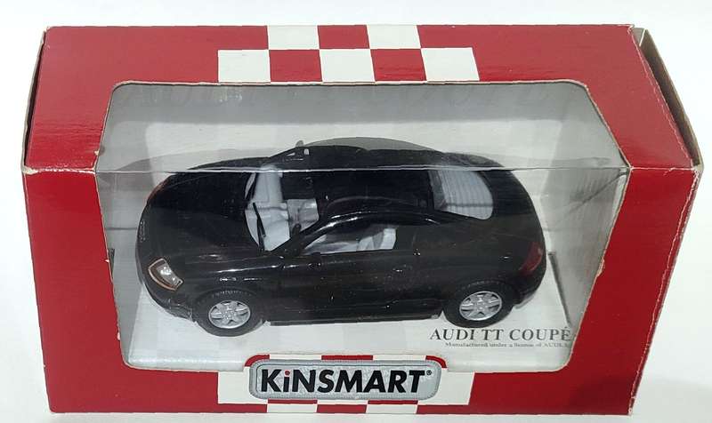**BOXED/MINT** 1/32 KinSmart Audi TT Coupe Black (KT5016)
