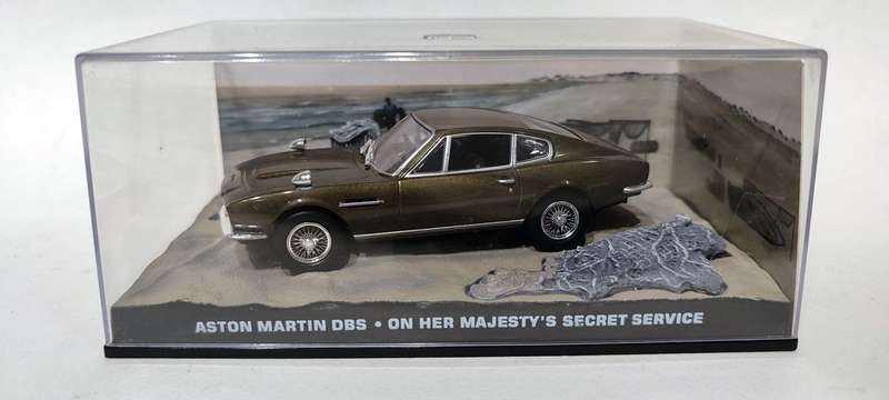 **PRE-LOVED**007 James Bond Collection** 1/43 (UH) Aston Martin DBS On Her Majesty's Secret Service