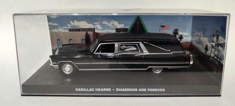 **PRE-LOVED**007 James Bond Collection** 1/43 (UH) Cadillac Hearse Diamonds are Forever