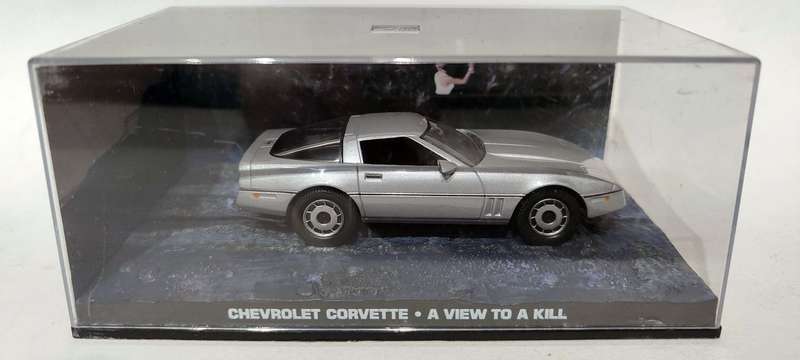 **PRE-LOVED**007 James Bond Collection** 1/43 (UH) #37 Chevrolet Corvette - A View to a Kill