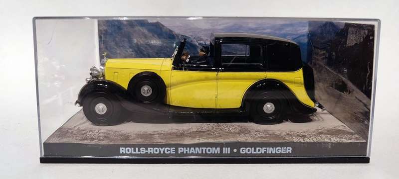 **PRE-LOVED**007 James Bond Collection** 1/43 (UH) Rolls Royce Phantom III Goldfinger