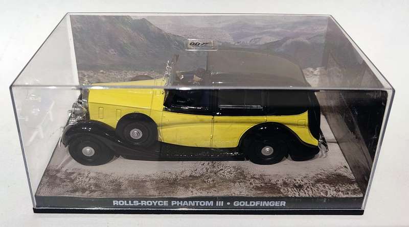 **PRE-LOVED**007 James Bond Collection** 1/43 (UH) Rolls Royce Phantom III Goldfinger