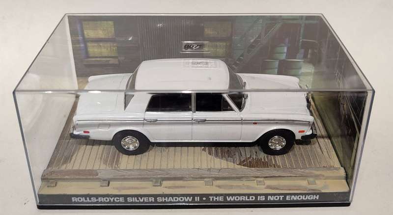**PRE-LOVED**007 James Bond Collection** 1/43 Rolls Royce Silver Shadow II The World is Not Enough