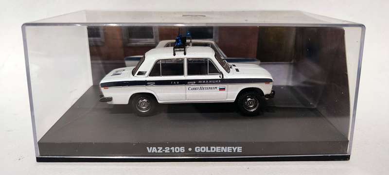 **PRE-LOVED**007 James Bond Collection** 1/43 (UH) VAZ-2106 Goldeneye