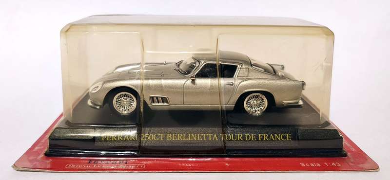 **NEW/Sealed** 1/43 Altaya/Hachette Ferrari 250GT Berlinetta Tour De France Silver