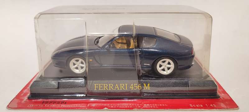 **NEW/Sealed** 1/43 Altaya/Hachette Ferrari 456 M Blue