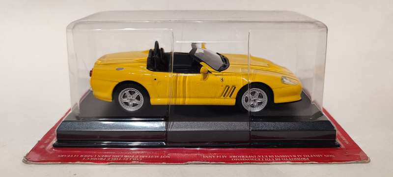 **NEW/Sealed** 1/43 Altaya/Hachette Ferrari 550 Barchetta Pininfarina Yellow