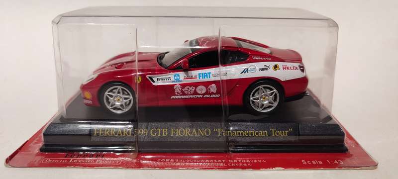 **NEW/Sealed** 1/43 Altaya/Hachette Ferrari 599 GTB Fiorano "PanAmerican Tour"