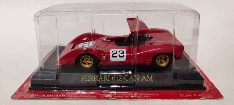 **NEW/Sealed** 1/43 Altaya/Hachette Ferrari 612 Can Am