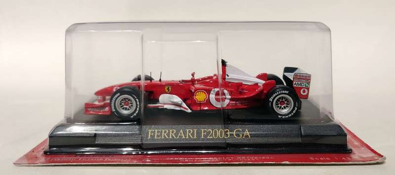 **NEW/Sealed** 1/43 Altaya/Hachette Ferrari Collection F1 Ferrari F2003 GA