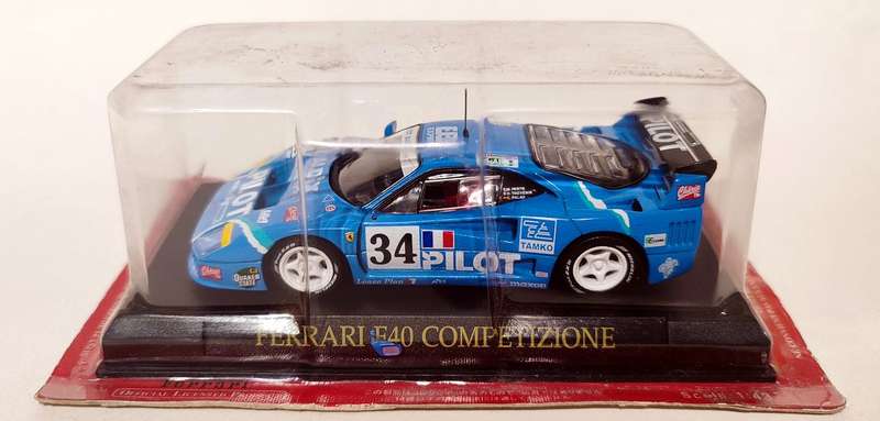 **NEW/Sealed** 1/43 Altaya/Hachette Ferrari Collection Ferrari F40 Competizione #34 (Loose Mirror)