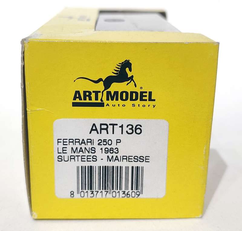 **VERY RARE/BOXED** 1/43 ART Model Ferrari 250 P Le Mans 1963 #23 Surtees-Mairesse ART136