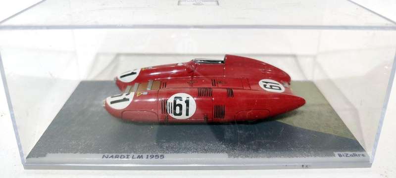 **EXTREMELY RARE/MINT** 1/43 Bizarre Nardi #61 LM1955 Retired 3rd hour accident (BZ069)