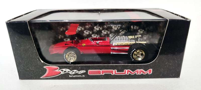 **AS NEW/BOXED** 1/43 Brumm Ferrari 312 F.1 Prova Modena 1969 Chris Amon