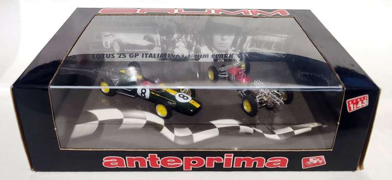 **VERY RARE/BOXED** 1/43 Brumm Lotus 25 GP Italia Winner 1963 Jim Clark #8 + Chassis A005