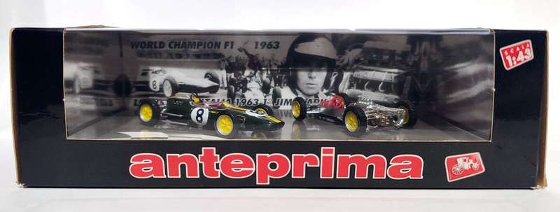 **VERY RARE/BOXED** 1/43 Brumm Lotus 25 GP Italia Winner 1963 Jim Clark #8 + Chassis A005