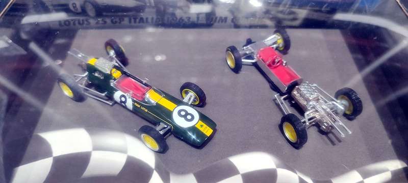 **VERY RARE/BOXED** 1/43 Brumm Lotus 25 GP Italia Winner 1963 Jim Clark #8 + Chassis A005