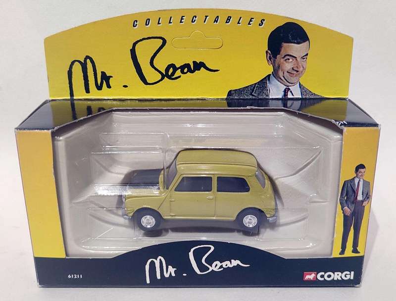 **RARE/PRE-LOVED/BOXED** 1/43 Corgi Mr Bean's Mini (61211)