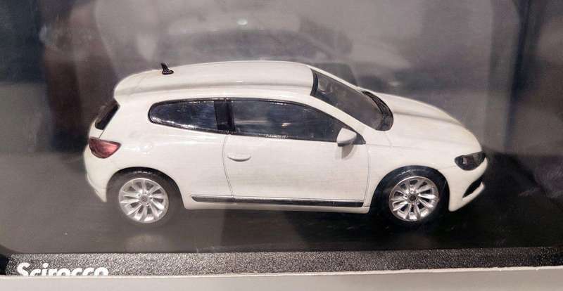 **MINT** 1/43 Dealer Edition Volkswagen Scirocco 2.0 tsi 2009 White (Norev)