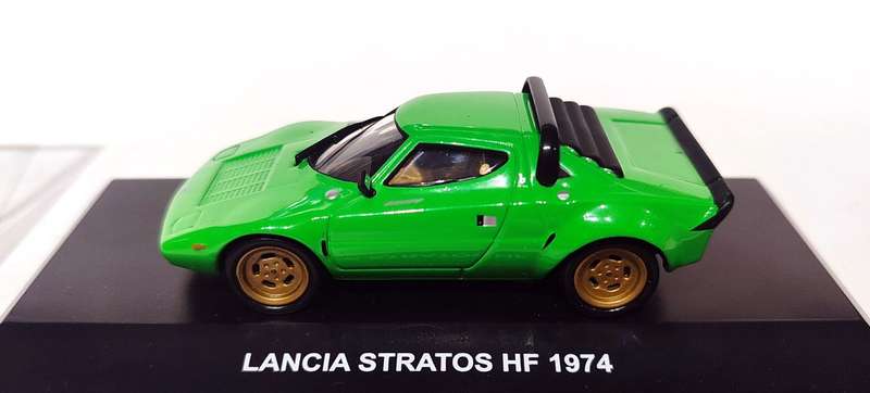 **NEW/RARE/BOXED** 1/43 Edison Giocattoli Lancia Stratos HF 1974 Green 800821