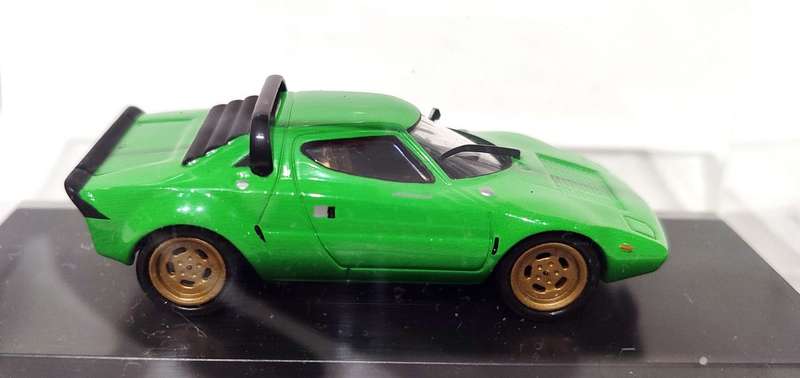 **NEW/RARE/BOXED** 1/43 Edison Giocattoli Lancia Stratos HF 1974 Green 800821