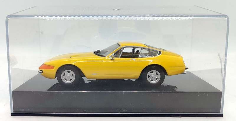 **Pre-loved** 1/43 Eaglemoss Ferrari 365 GTB/4 Daytona Yellow (cracked case)