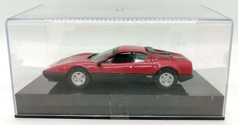 **Pre-loved** 1/43 Eaglemoss Ferrari 512 BB Red (cracked case)