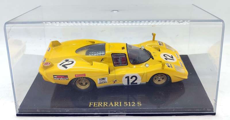 **Pre-loved** 1/43 Eaglemoss Ferrari 512 S #12 Yellow