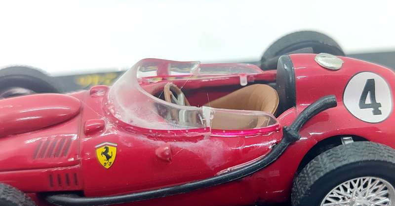 **Pre-loved/Windscreen Damage** 1/43 Eaglemoss Ferrari F246 #4