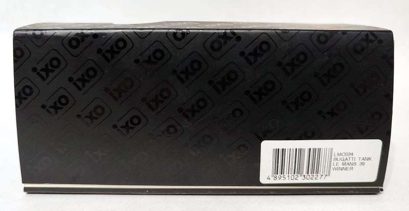 **MINT/BOXED** 1/43 IXO Bugatti 57C Tank #1 Le Mans 1939 Winner (LMC024)