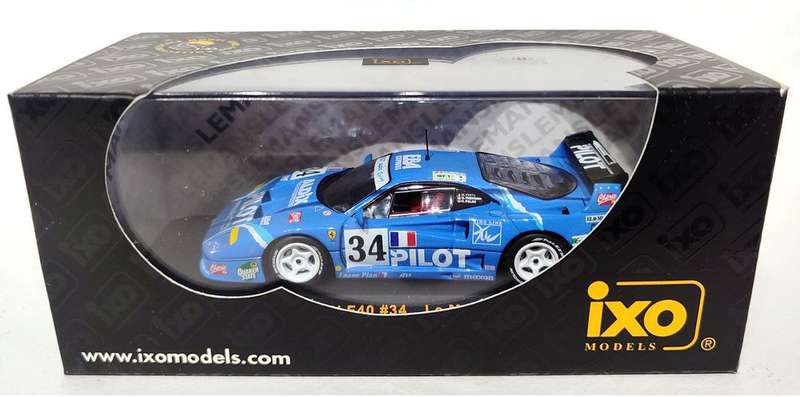 **NEW/SEALED** 1/43 IXO Ferrari F40 #34 Le Mans 1995 Ferte-Thevenin-Palau (LMC076)