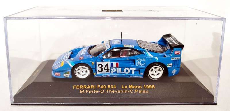 **NEW/SEALED** 1/43 IXO Ferrari F40 #34 Le Mans 1995 Ferte-Thevenin-Palau (LMC076)