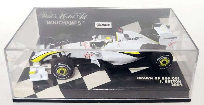 *VERY RARE ICON* 1/43 Minichamps F1 Brawn GP BGP 001 Button 2009