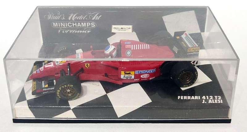 *RARE/MINT* 1/43 Minichamps F1 Ferrari 412 T2 Jean Alesi #27 1995