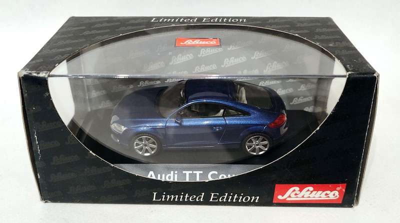 **MINT** 1/43 Schuco Limited Edition Audi TT Coupe Mauritius Blue (ART 04761)
