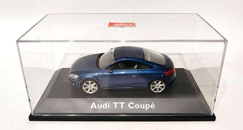 **MINT** 1/43 Schuco Limited Edition Audi TT Coupe Mauritius Blue (ART 04761)