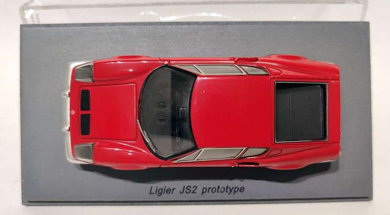 *RARE/AS NEW* 1/43 Spark Ligier JS2 Prototype Presentation Red(S0557)