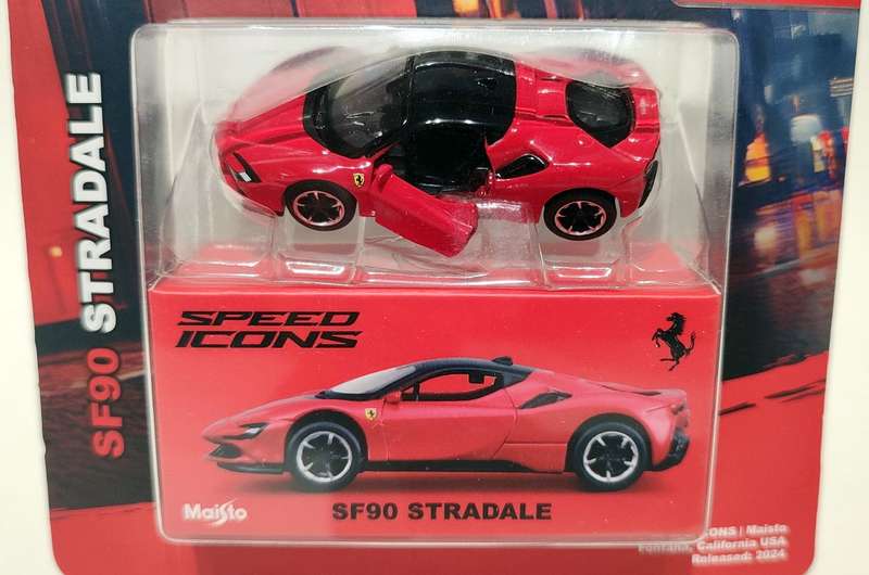 **NEW/BOXED** 1/64 Maisto Speed Icons LE Ferrari SF90 Stradale