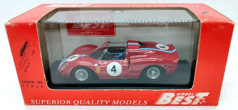 **BOXED** 1/43 Best Model Ferrari 275 P2 Nurburgring 1965 #4