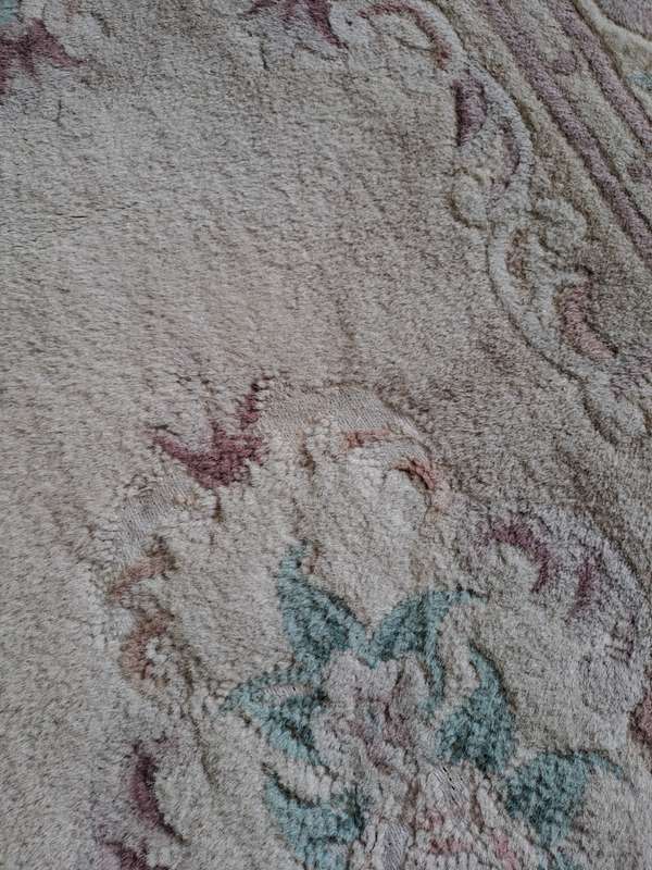 VINTAGE CHINESE HAND-KNOTTED WOOL RUG! 1620mm - 890mm