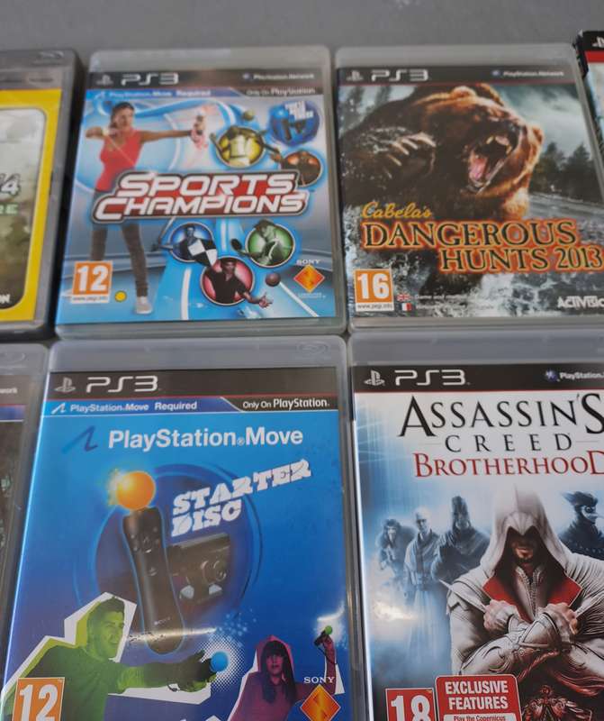 COLLECTION OF PS3 & PSP GAMES