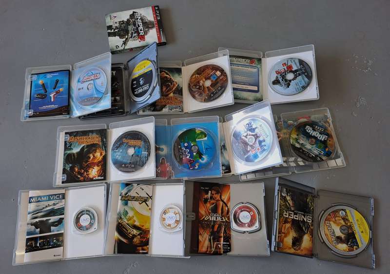 COLLECTION OF PS3 & PSP GAMES