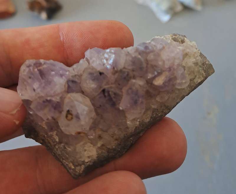 Geologist's Large Collection of Gemstones with Meteorite